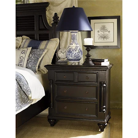 Stony Point Night Stand with Pilasters